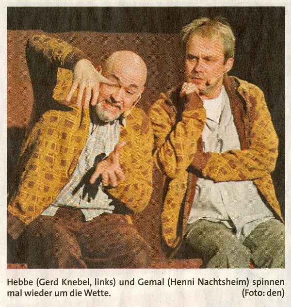 Duo Badesalz - Henni Nachtsheim und Gerd Knebel